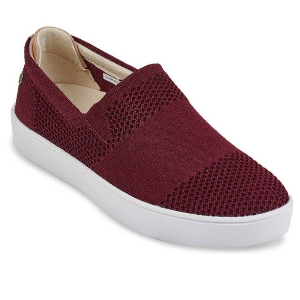 👣SPENCO Merlot Bahama Slip-On Sneaker women's footwear - Picture 1 of 8
